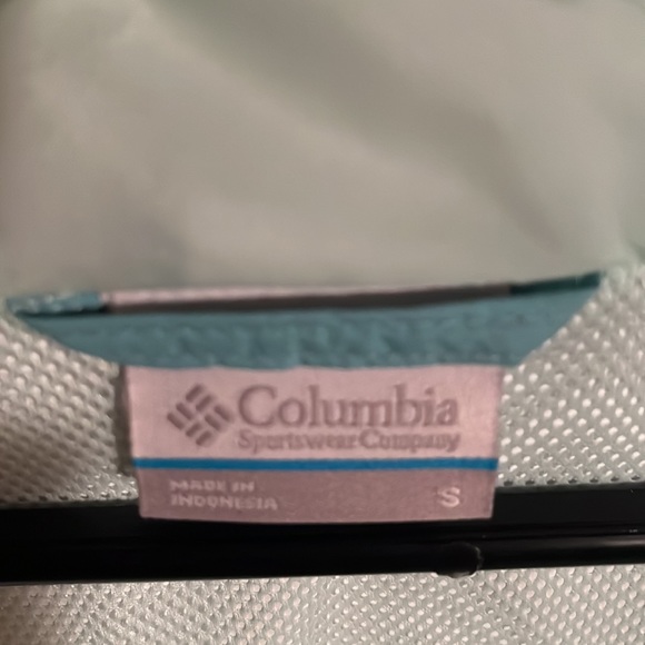 Blue Columbia Rain Jacket - Picture 4 of 4